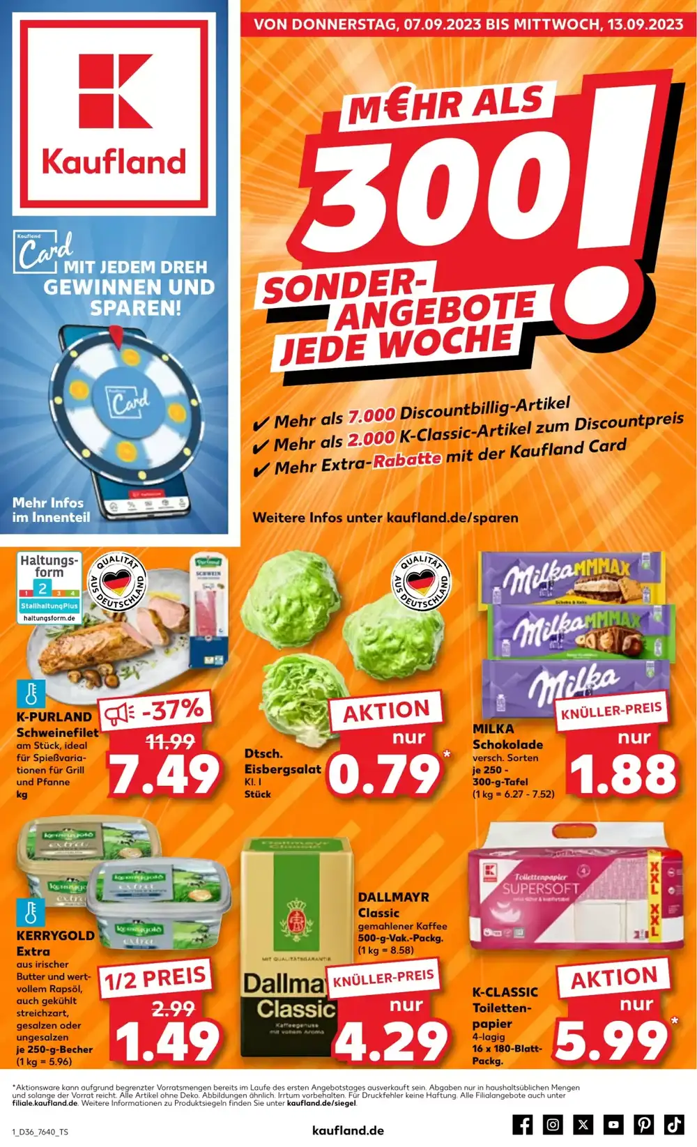 Kaufland Prospekt ab 07 09 2023 zum Blättern Prospekt der Woche