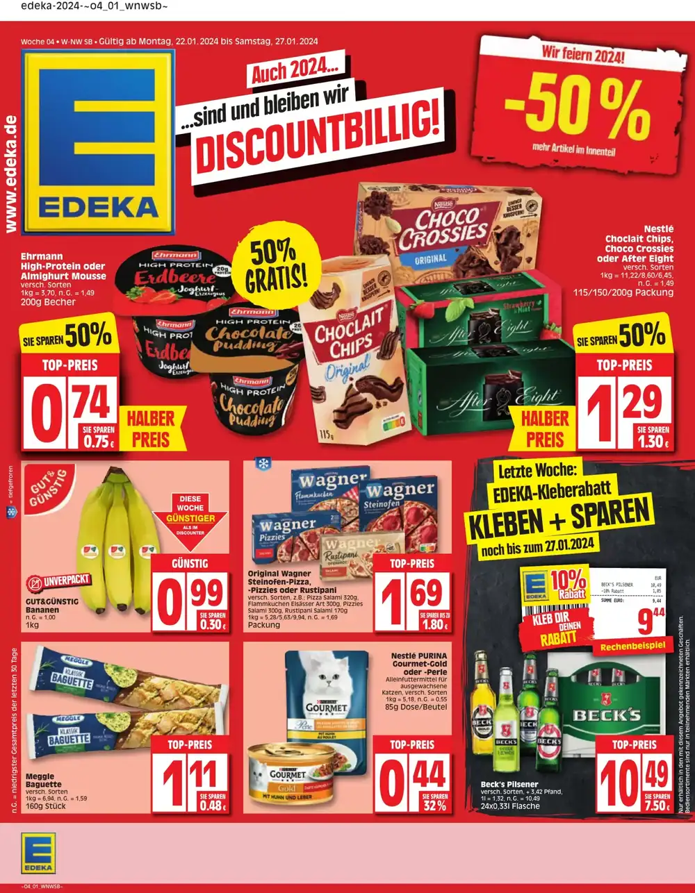 Edeka Prospekt Ab Zum Bl Ttern Prospekt Der Woche