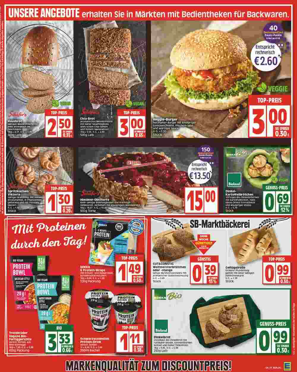 Edeka Prospekt ab 22 01 2024 zum Blättern Prospekt Expert