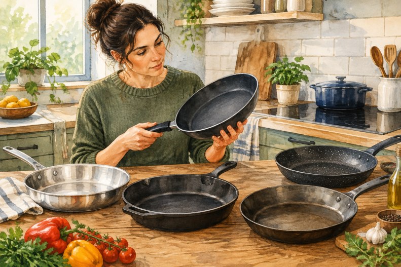 Cómo elegir una sartén según tu cocina, tus recetas y sus cuidados