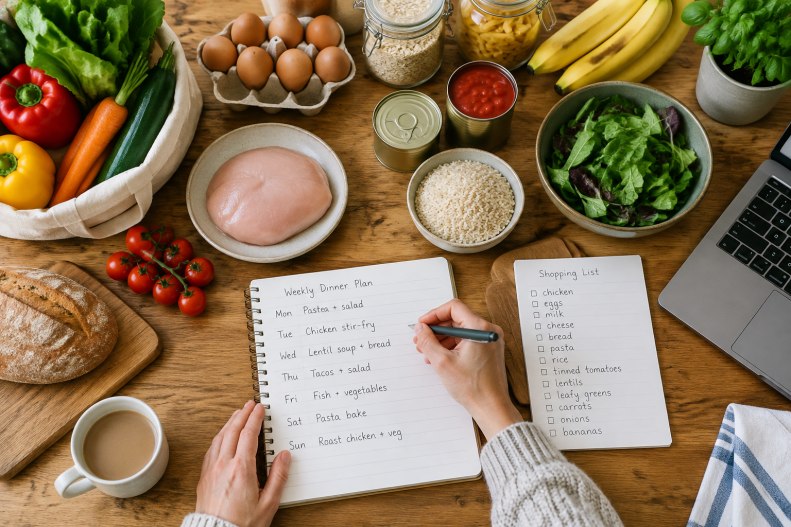 How to Plan a Week of Meals Around Your Schedule and Cupboards
