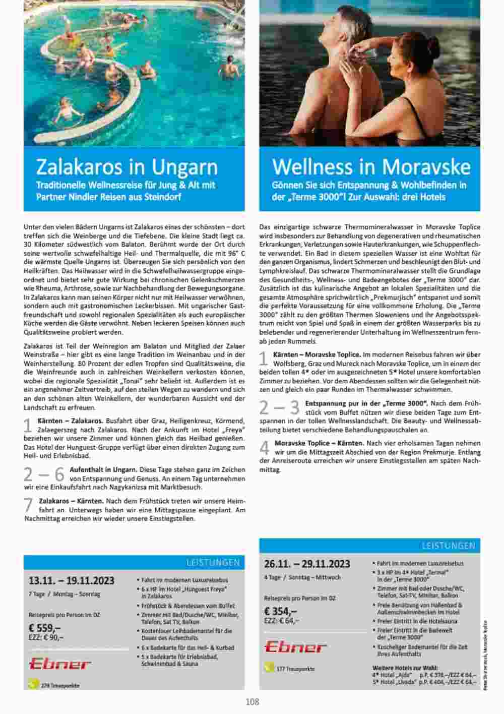 Bacher Reisen Flugblatt (ab 01.06.2023) - Angebote und Prospekt - Seite 108