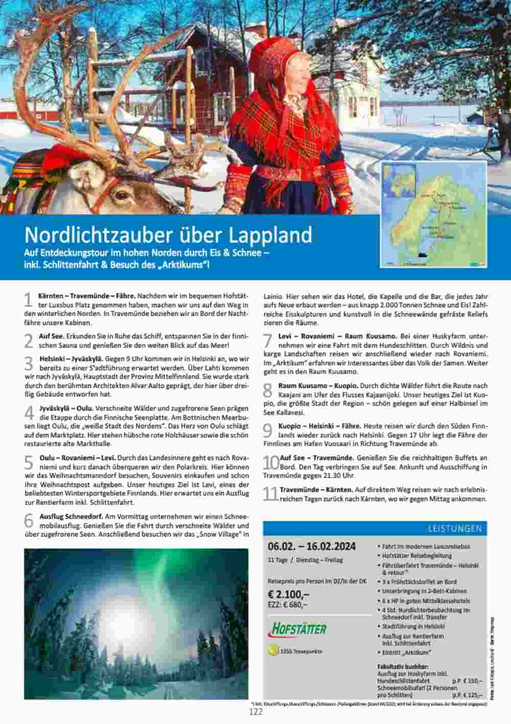 Bacher Reisen Flugblatt (ab 01.06.2023) - Angebote und Prospekt - Seite 122