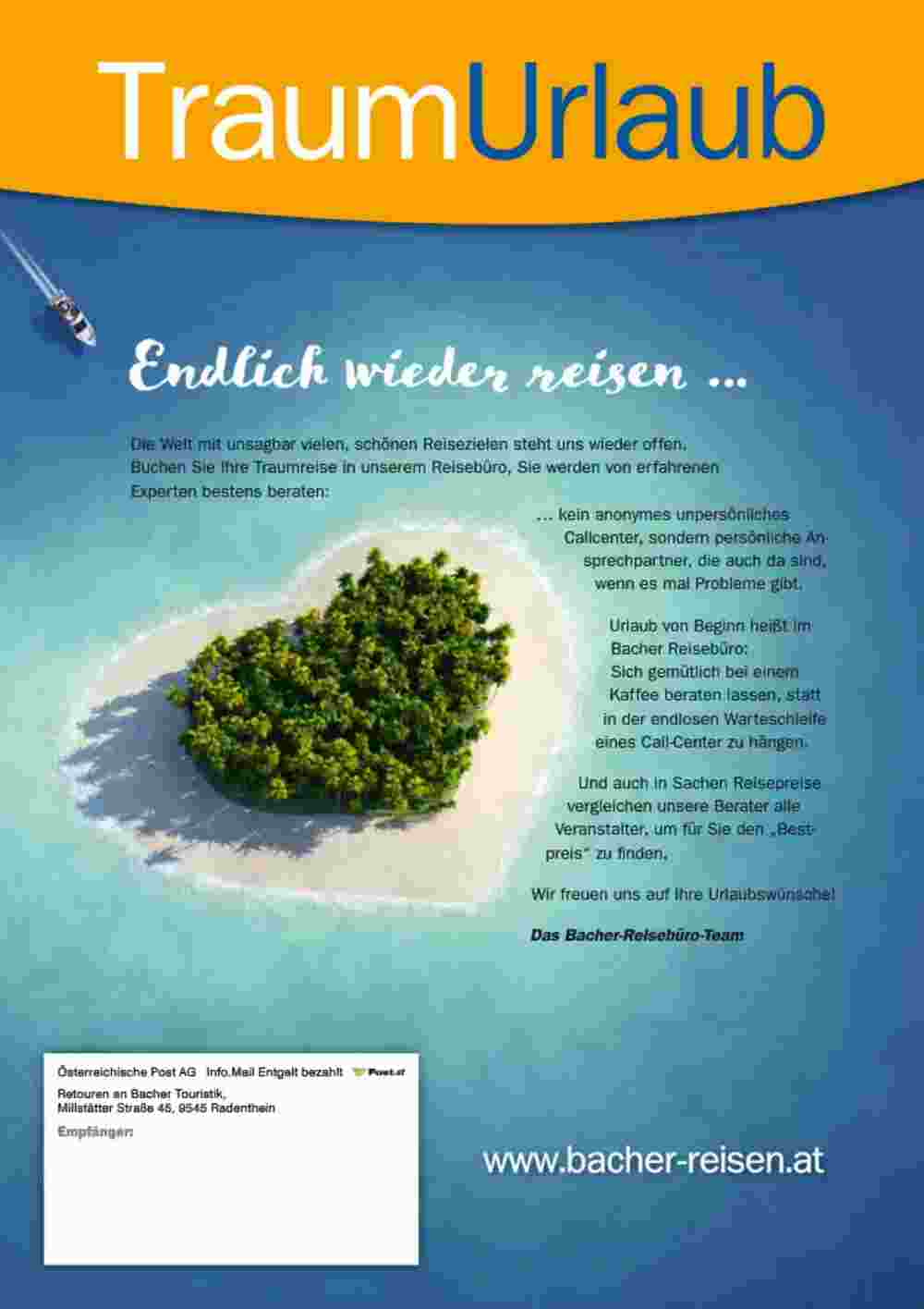 Bacher Reisen Flugblatt (ab 01.06.2023) - Angebote und Prospekt - Seite 132