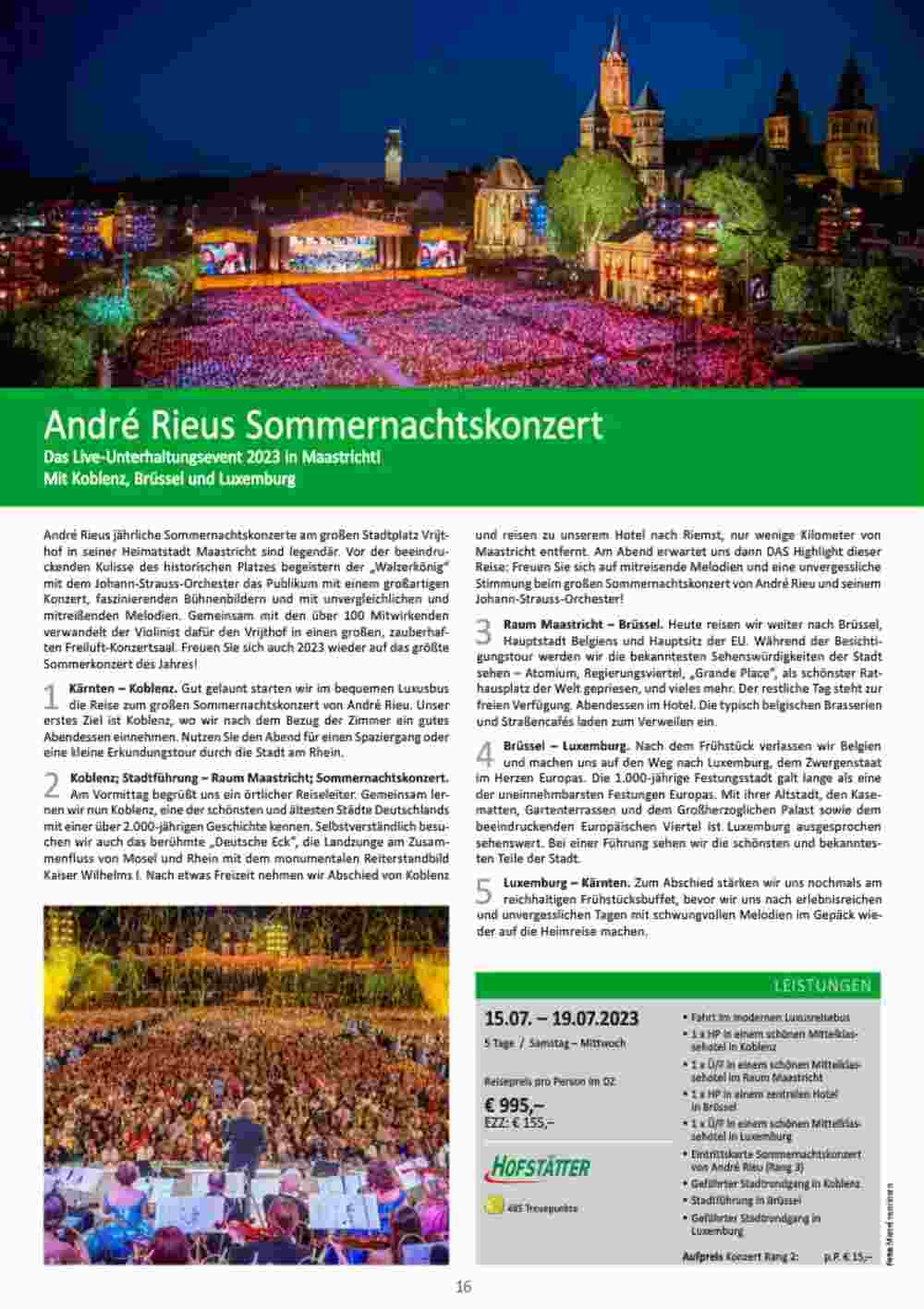 Bacher Reisen Flugblatt (ab 01.06.2023) - Angebote und Prospekt - Seite 16