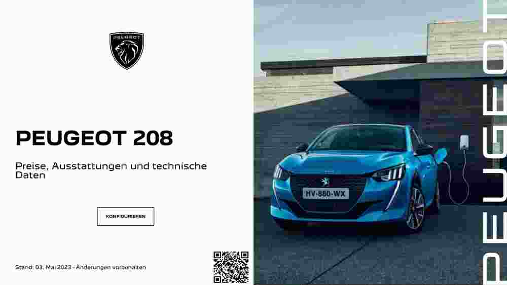 Peugeot Flugblatt (ab 12.06.2023) - Angebote und Prospekt - Seite 1