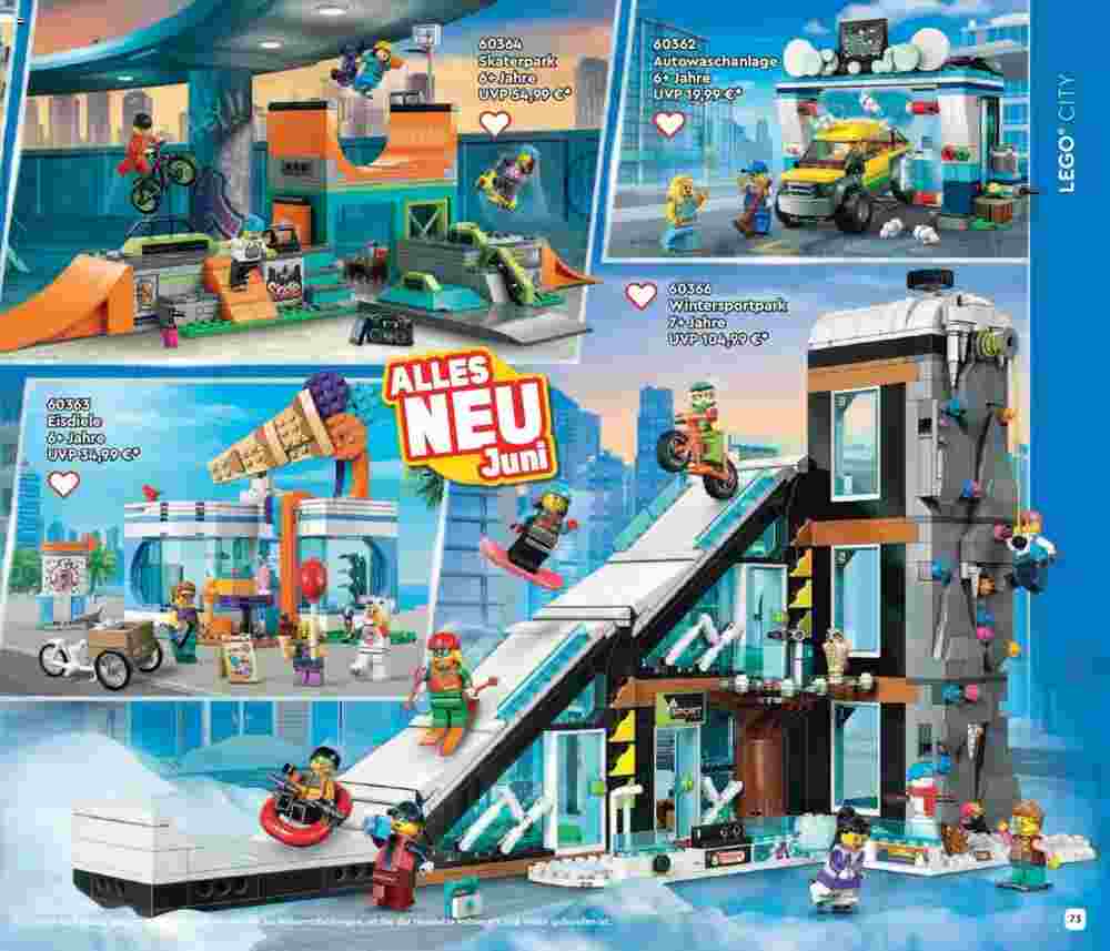 Lego Flugblatt (ab 15.06.2023) - Angebote und Prospekt - Seite 75