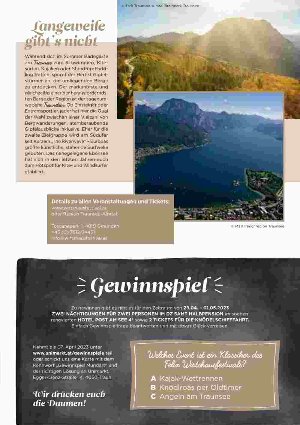 Unimarkt Flugblatt (ab 22.06.2023) - Angebote und Prospekt - Seite 55
