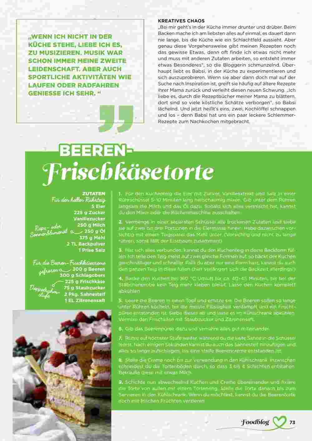 Unimarkt Flugblatt (ab 22.06.2023) - Angebote und Prospekt - Seite 73