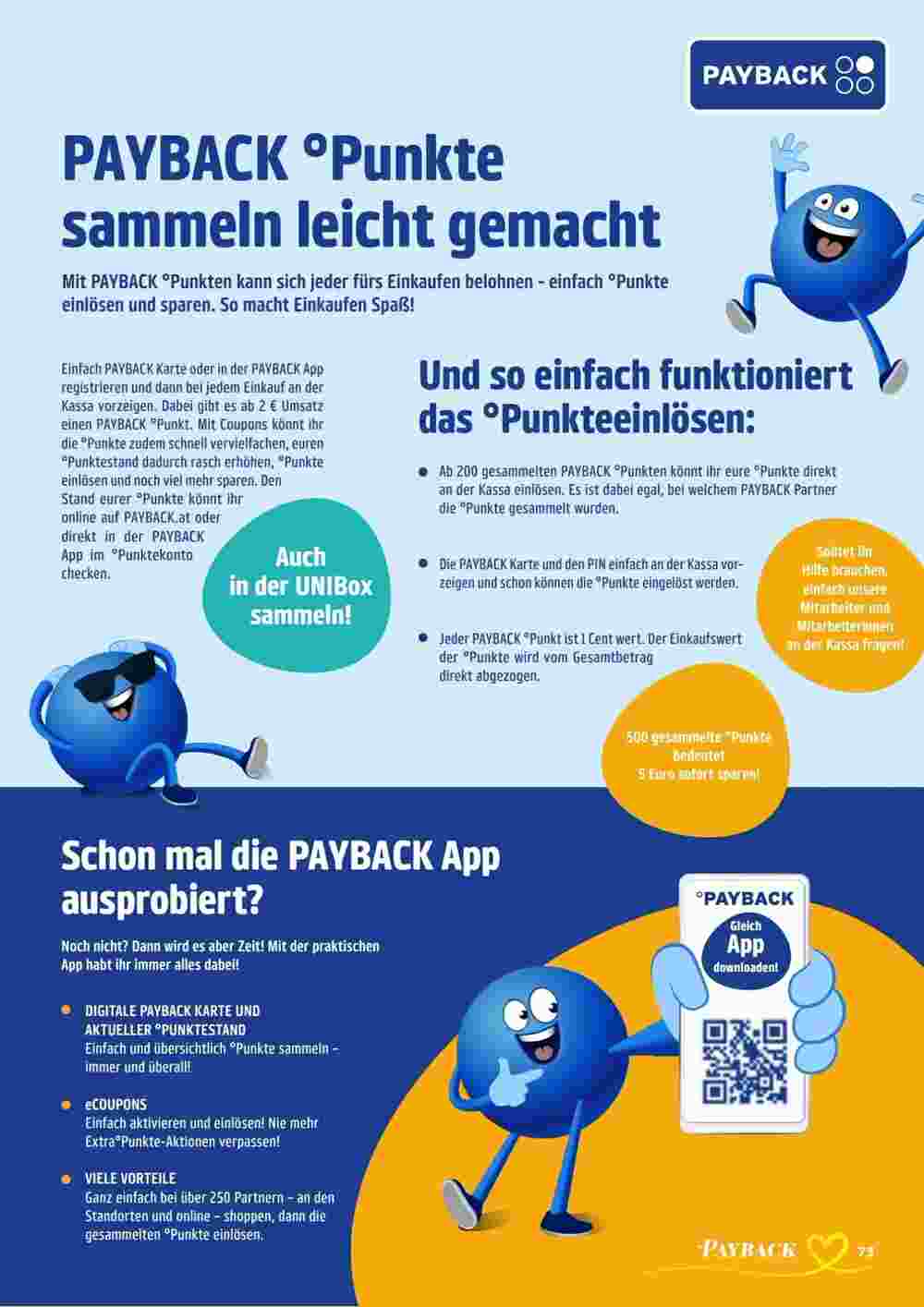 Unimarkt Flugblatt (ab 22.06.2023) - Angebote und Prospekt - Seite 73