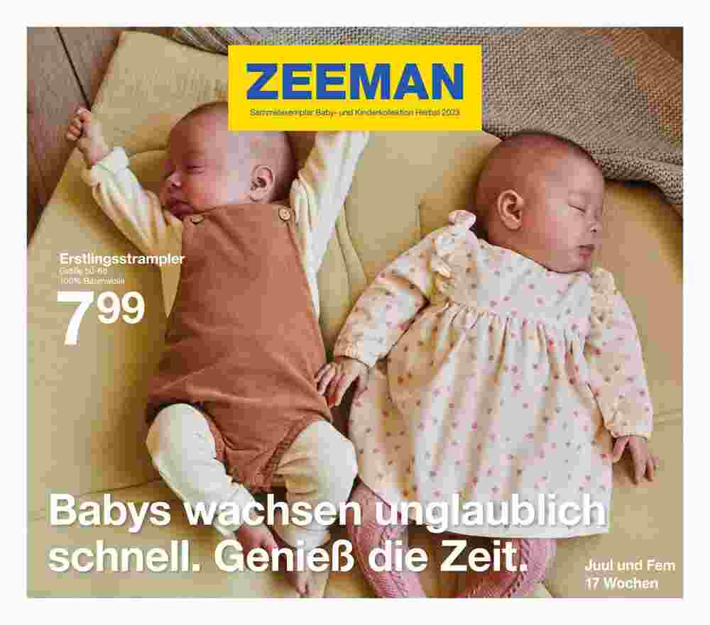 Zeeman Flugblatt (ab 01.07.2023) - Angebote und Prospekt - Seite 1