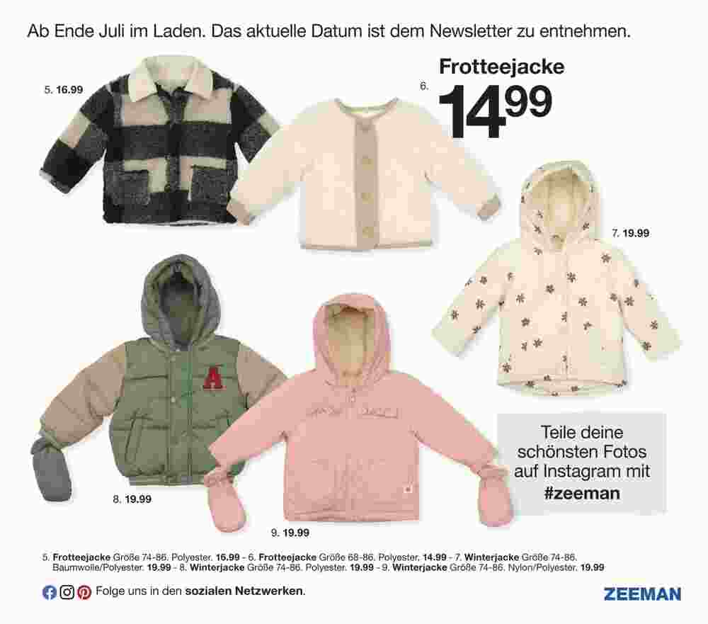 Zeeman Flugblatt (ab 01.07.2023) - Angebote und Prospekt - Seite 21