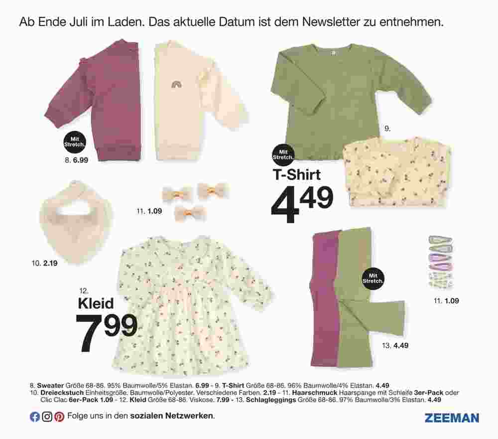 Zeeman Flugblatt (ab 01.07.2023) - Angebote und Prospekt - Seite 23