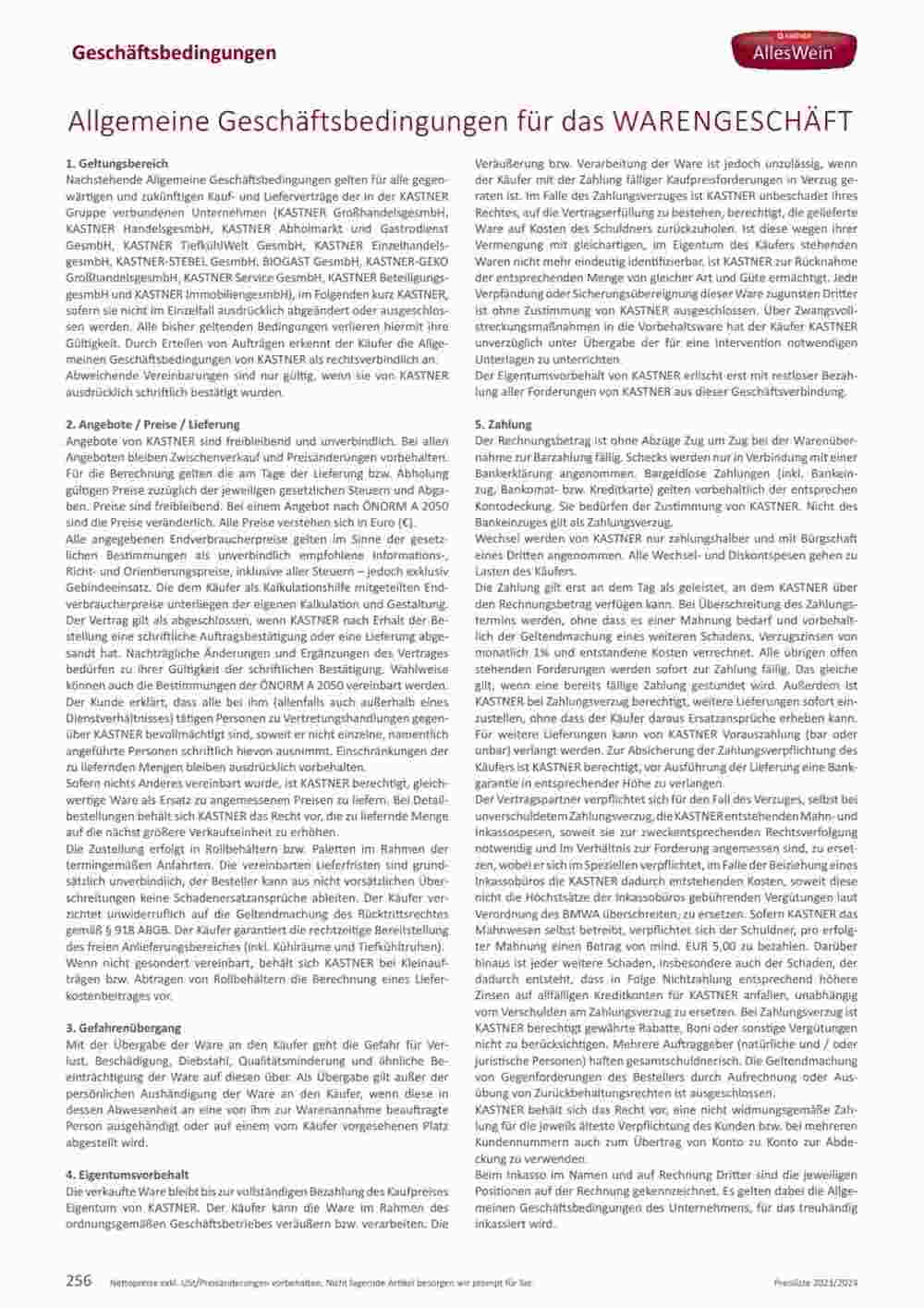 Kastner Flugblatt (ab 01.07.2023) - Angebote und Prospekt - Seite 258