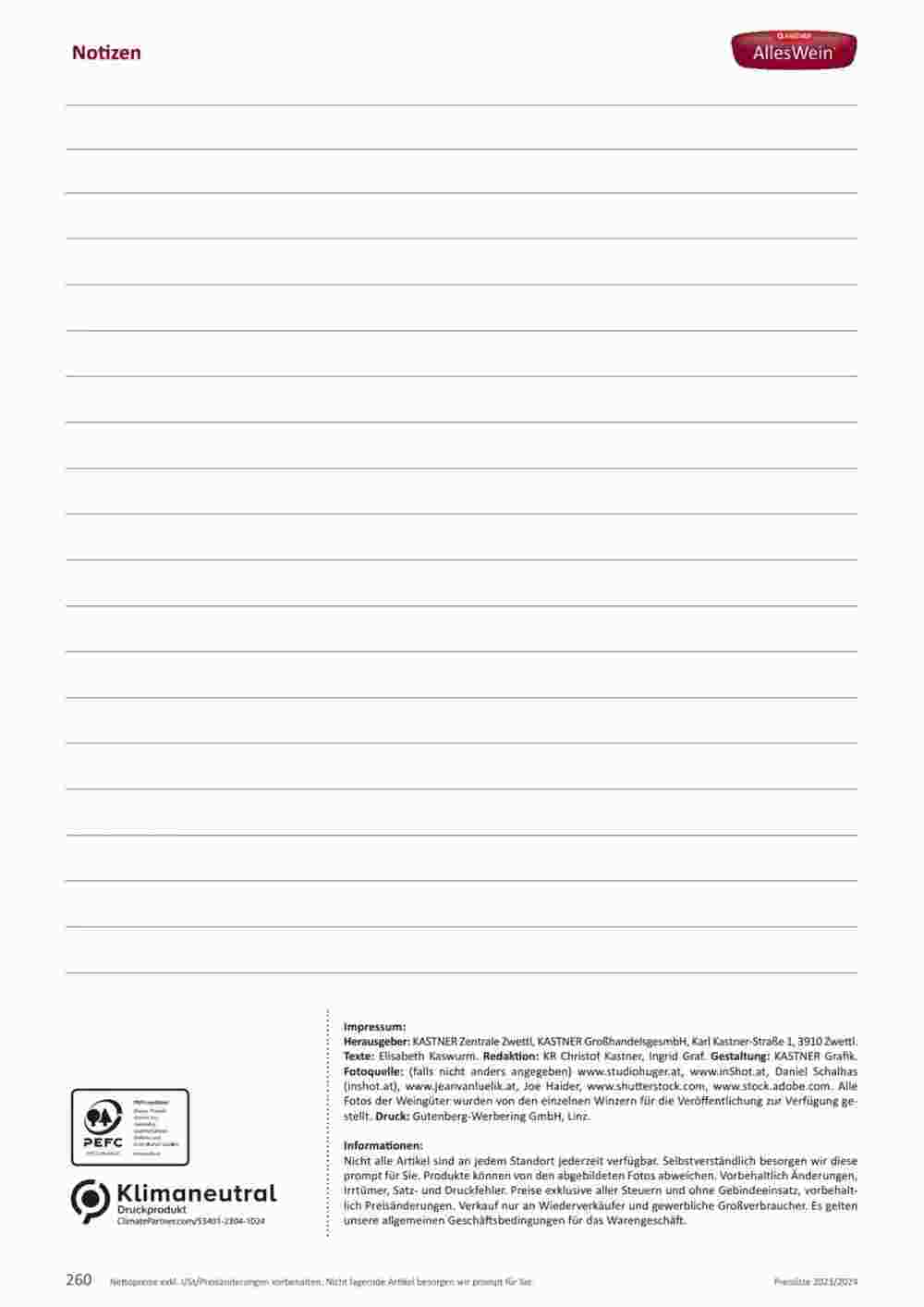 Kastner Flugblatt (ab 01.07.2023) - Angebote und Prospekt - Seite 262