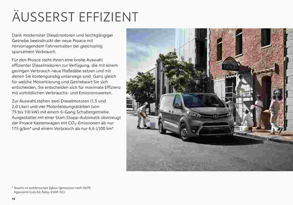 Toyota Flugblatt (ab 11.07.2023) - Angebote und Prospekt - Seite 14