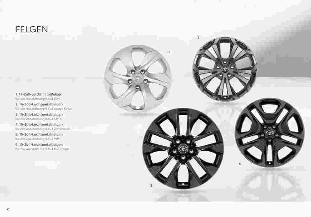 Toyota Flugblatt (ab 11.07.2023) - Angebote und Prospekt - Seite 42