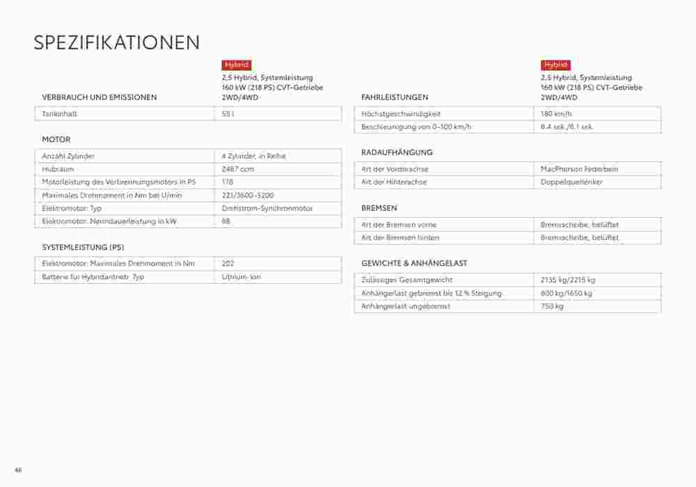 Toyota Flugblatt (ab 11.07.2023) - Angebote und Prospekt - Seite 46