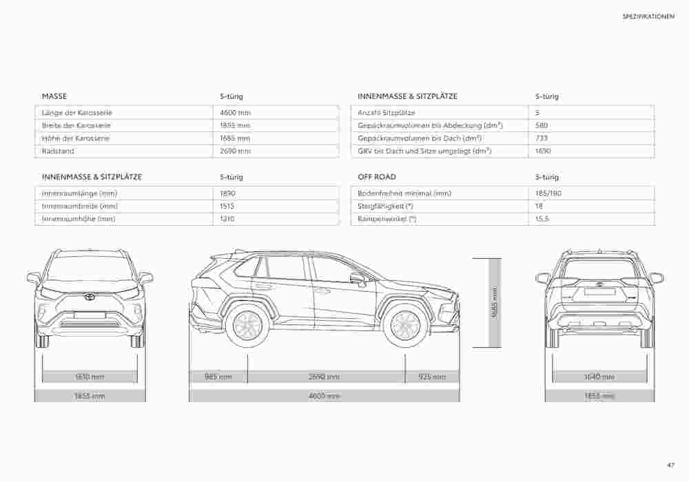 Toyota Flugblatt (ab 11.07.2023) - Angebote und Prospekt - Seite 47