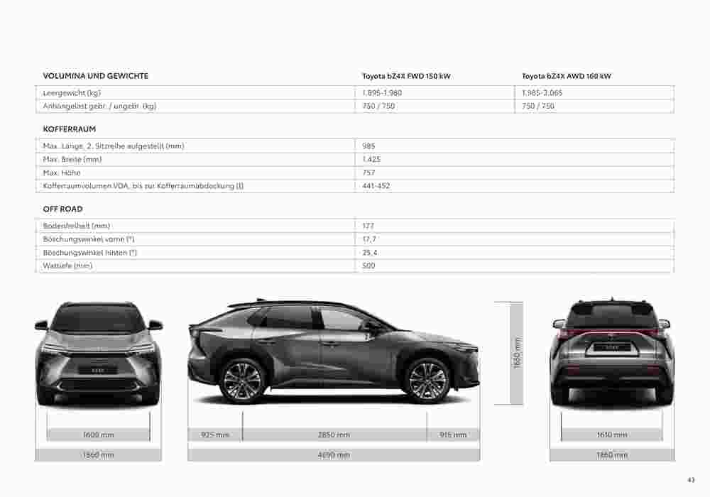 Toyota Flugblatt (ab 11.07.2023) - Angebote und Prospekt - Seite 43