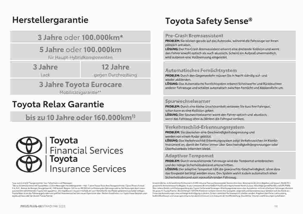 Toyota Flugblatt (ab 11.07.2023) - Angebote und Prospekt - Seite 14