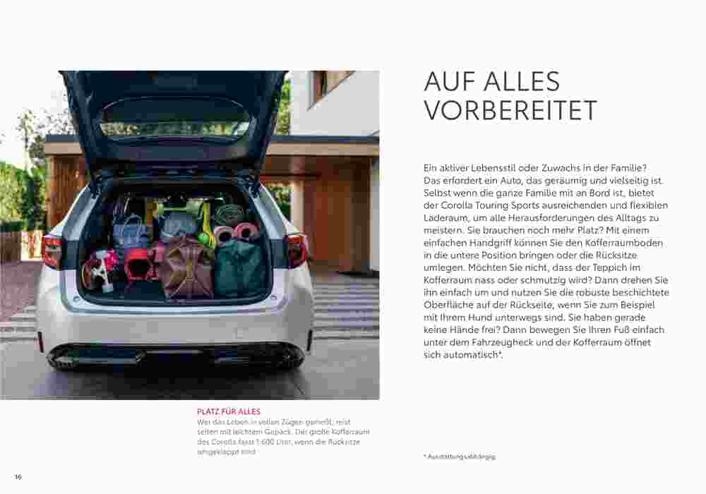 Toyota Flugblatt (ab 11.07.2023) - Angebote und Prospekt - Seite 16