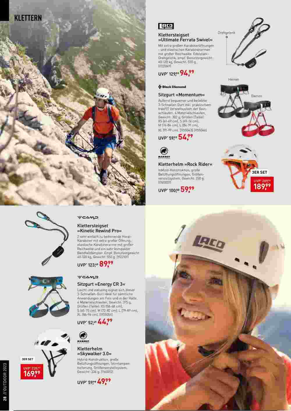 Intersport Flugblatt (ab 17.07.2023) - Angebote und Prospekt - Seite 28