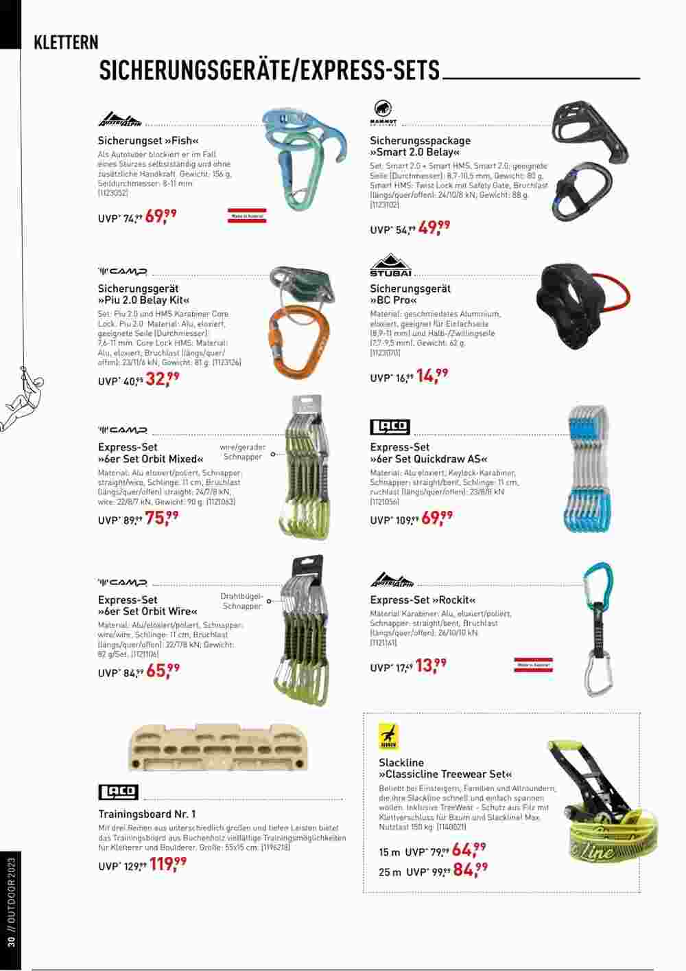 Intersport Flugblatt (ab 17.07.2023) - Angebote und Prospekt - Seite 30