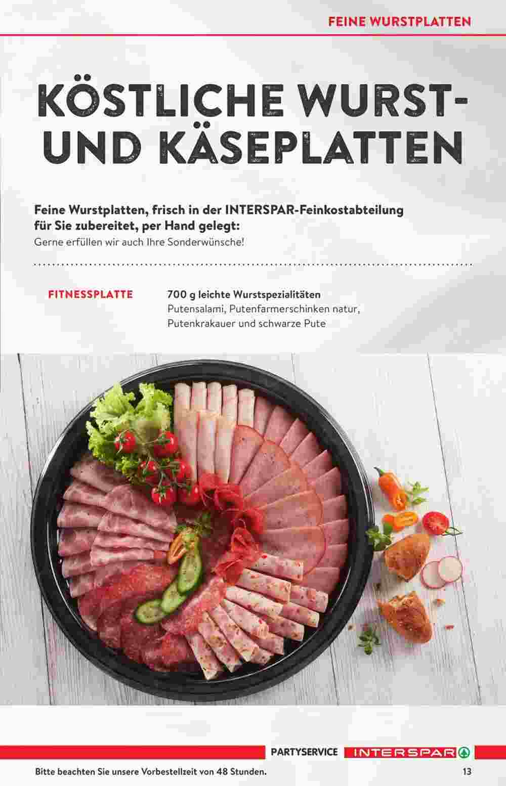 Interspar Restaurant Flugblatt (ab 31.07.2023) - Angebote und Prospekt - Seite 13