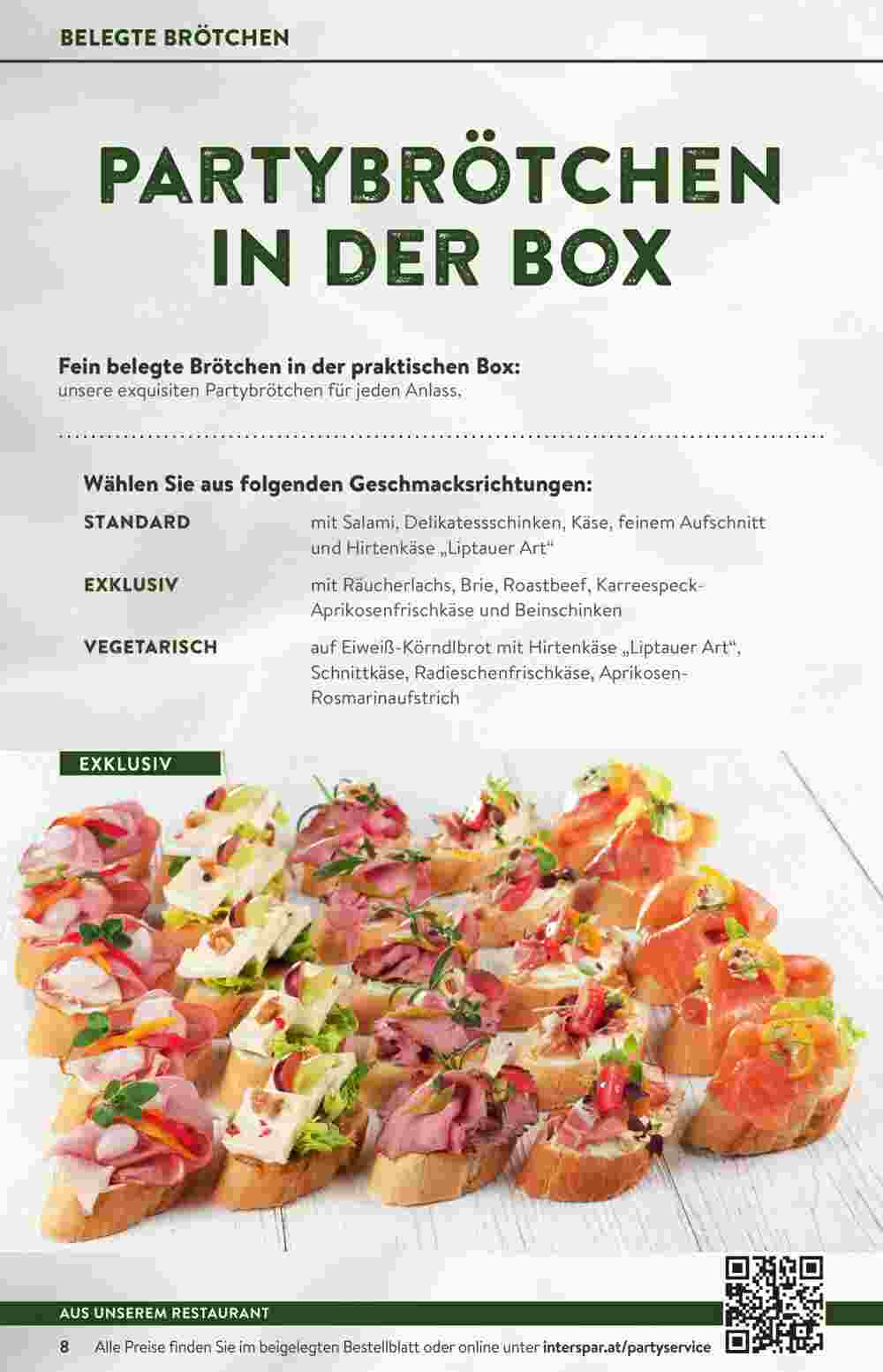 Interspar Restaurant Flugblatt (ab 31.07.2023) - Angebote und Prospekt - Seite 8