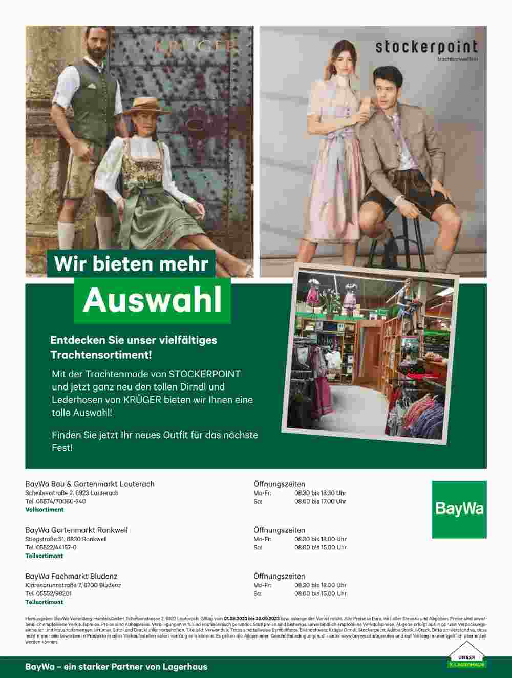 BayWa Flugblatt (ab 01.08.2023) - Angebote und Prospekt - Seite 8