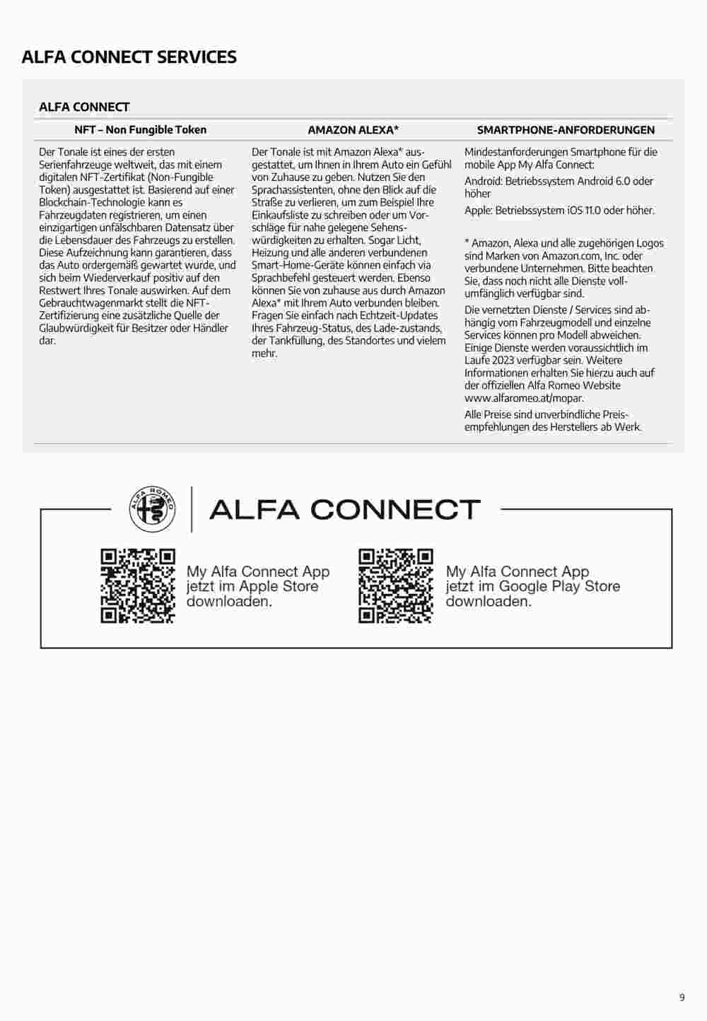 Alfa Romeo Flugblatt (ab 02.08.2023) - Angebote und Prospekt - Seite 9