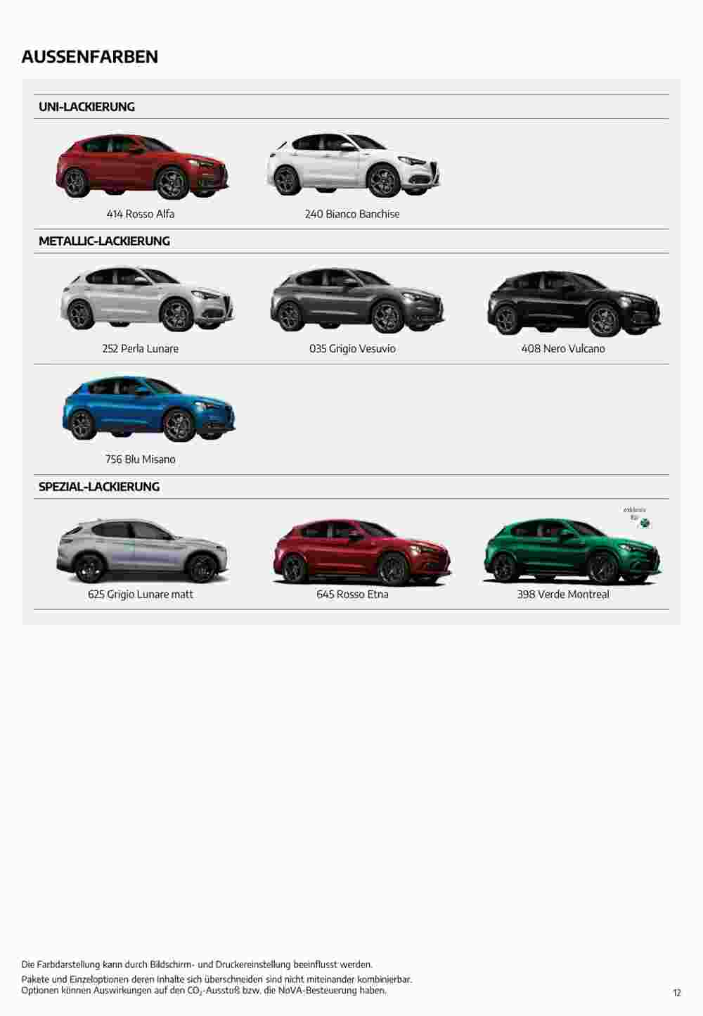 Alfa Romeo Flugblatt (ab 02.08.2023) - Angebote und Prospekt - Seite 12