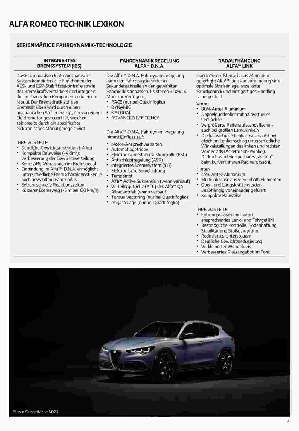 Alfa Romeo Flugblatt (ab 02.08.2023) - Angebote und Prospekt - Seite 4