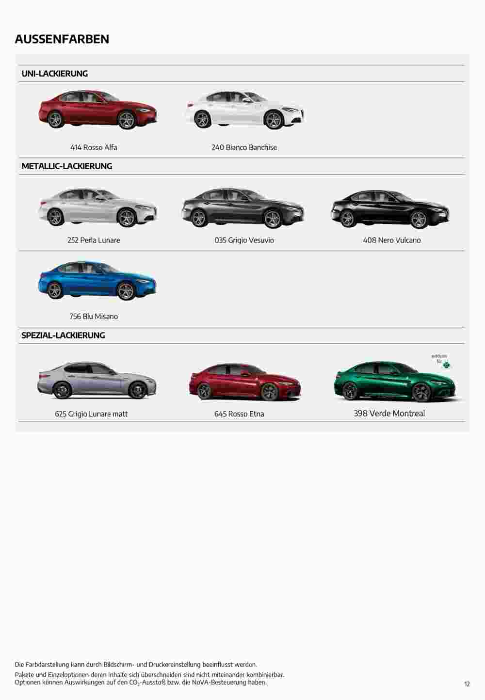 Alfa Romeo Flugblatt (ab 02.08.2023) - Angebote und Prospekt - Seite 12