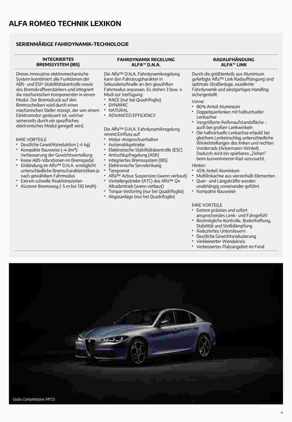 Alfa Romeo Flugblatt (ab 02.08.2023) - Angebote und Prospekt - Seite 4