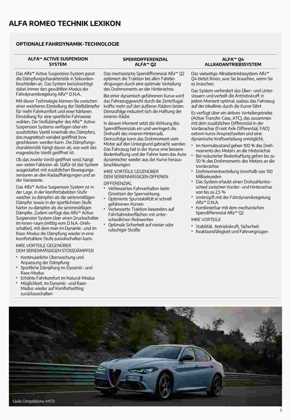 Alfa Romeo Flugblatt (ab 02.08.2023) - Angebote und Prospekt - Seite 5