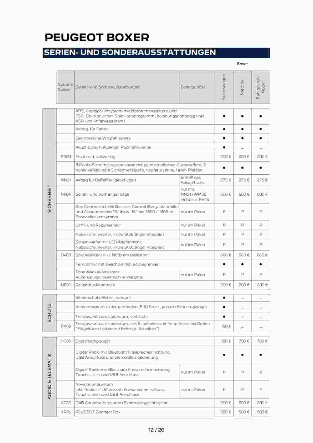 Peugeot Flugblatt (ab 02.08.2023) - Angebote und Prospekt - Seite 12