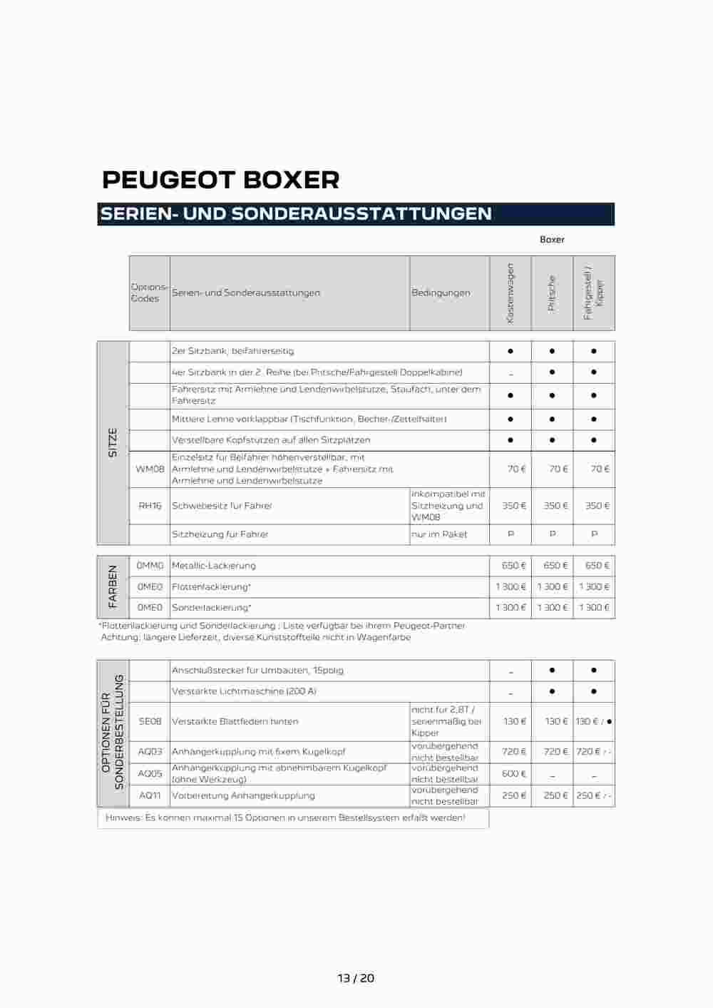 Peugeot Flugblatt (ab 02.08.2023) - Angebote und Prospekt - Seite 13