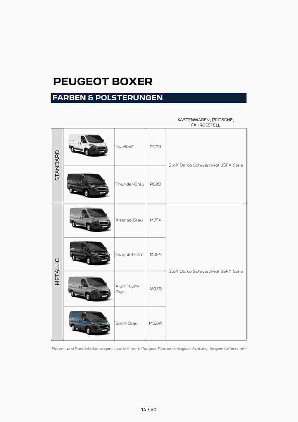 Peugeot Flugblatt (ab 02.08.2023) - Angebote und Prospekt - Seite 14