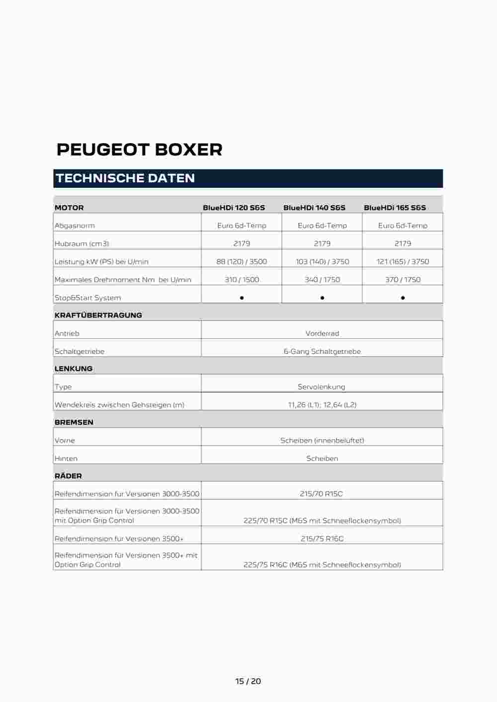 Peugeot Flugblatt (ab 02.08.2023) - Angebote und Prospekt - Seite 15