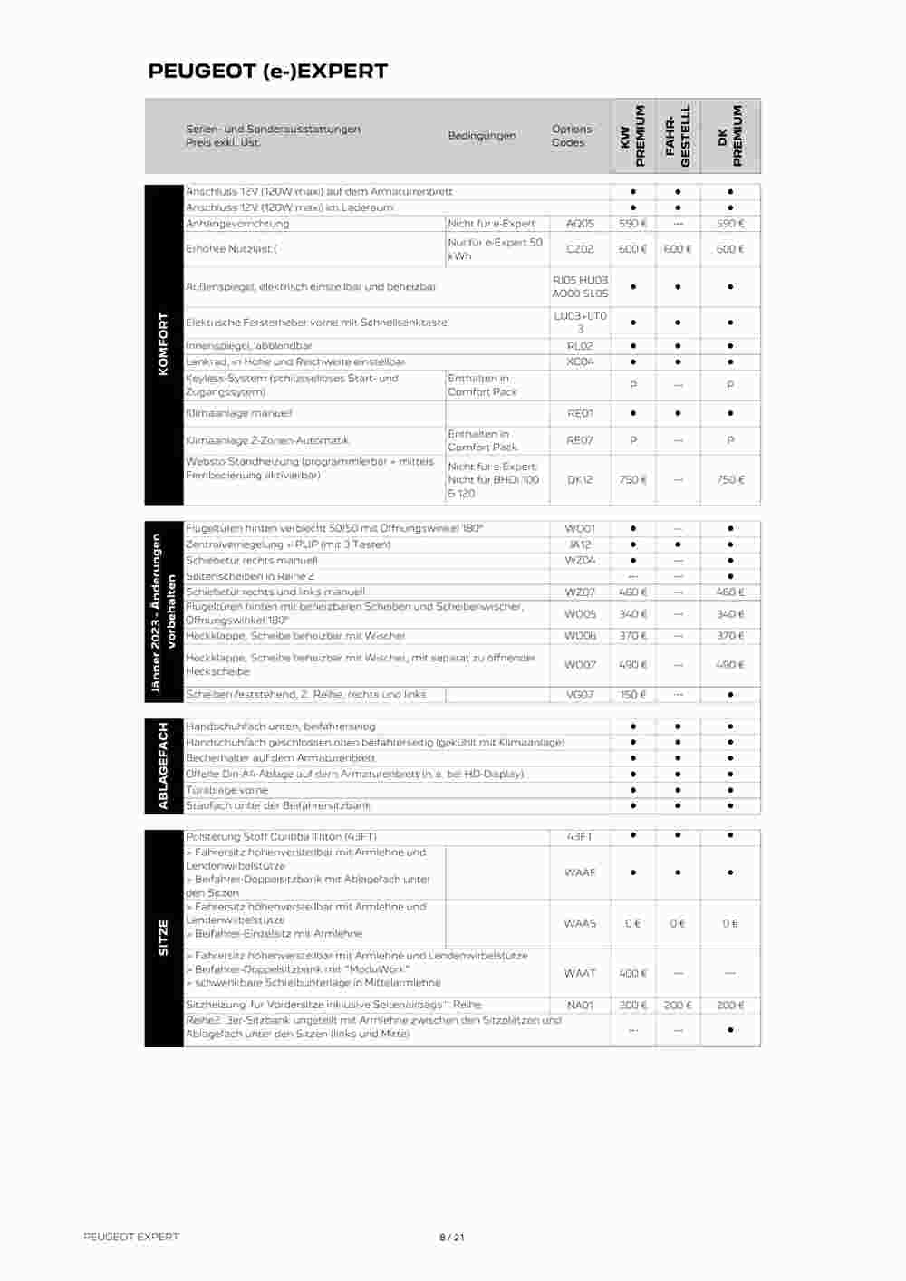 Peugeot Flugblatt (ab 02.08.2023) - Angebote und Prospekt - Seite 8