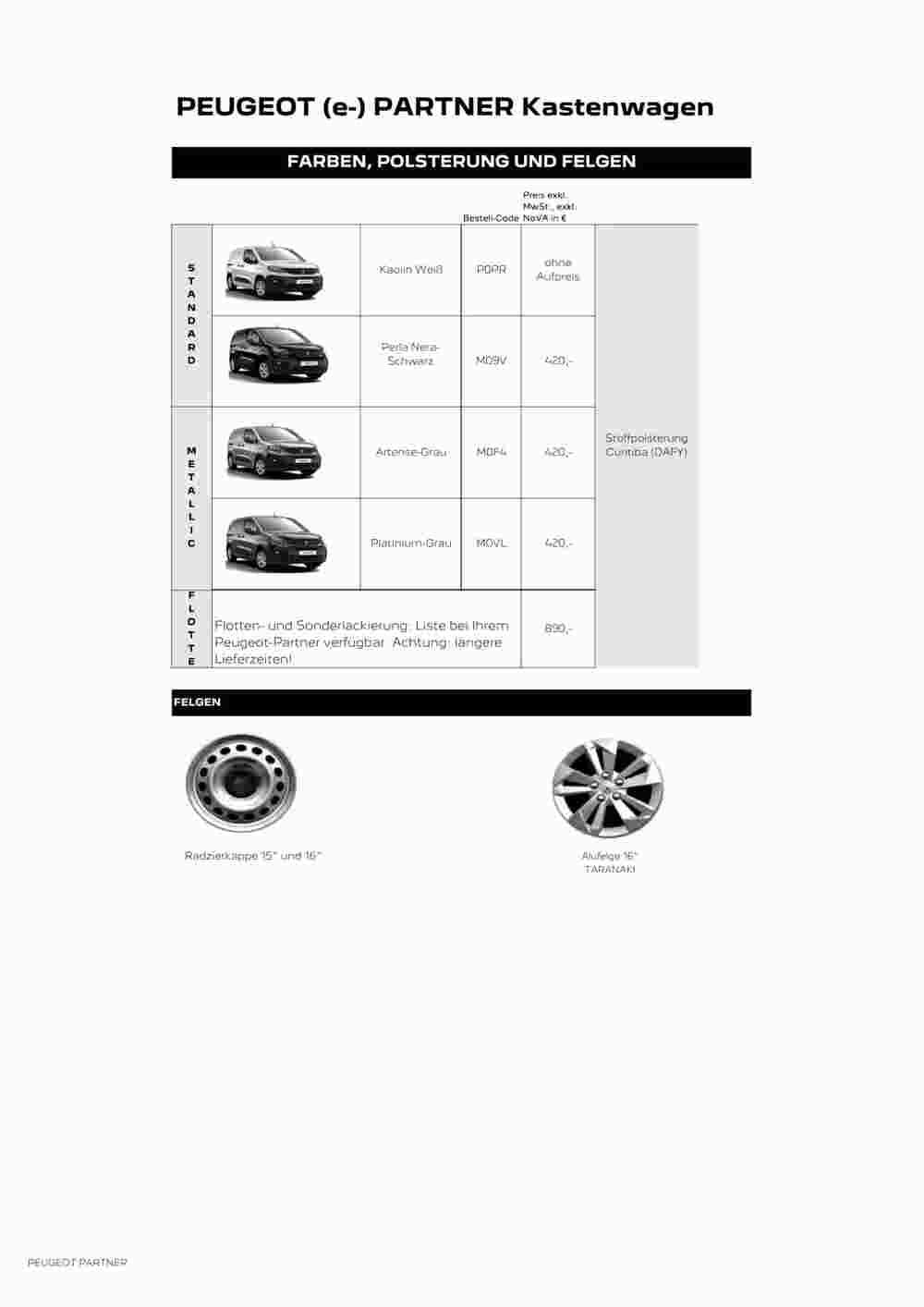 Peugeot Flugblatt (ab 02.08.2023) - Angebote und Prospekt - Seite 9