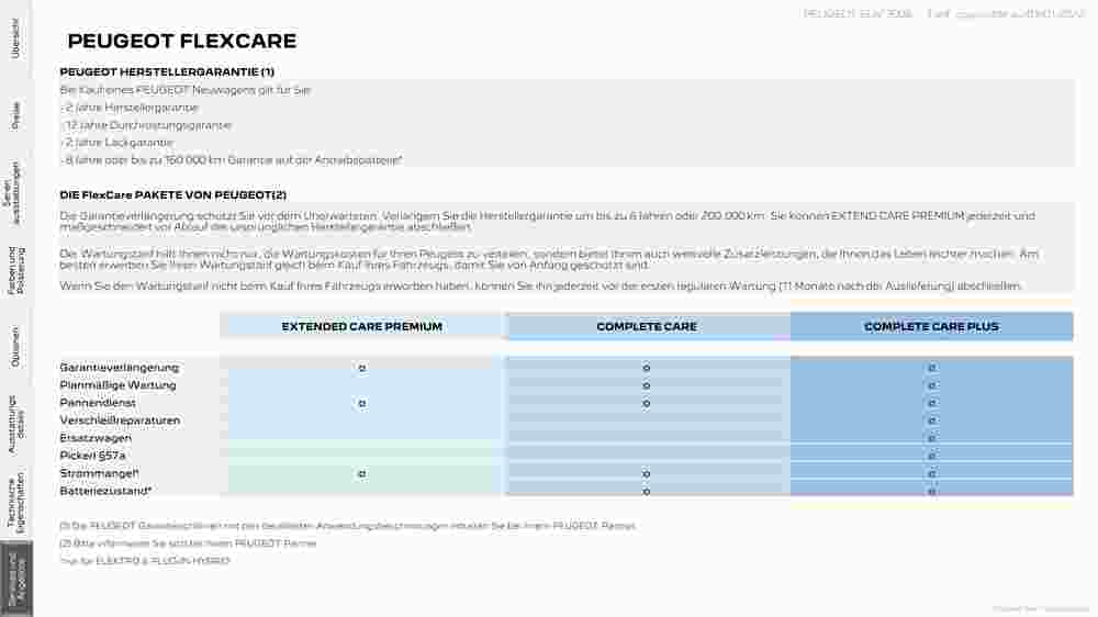 Peugeot Flugblatt (ab 02.08.2023) - Angebote und Prospekt - Seite 24
