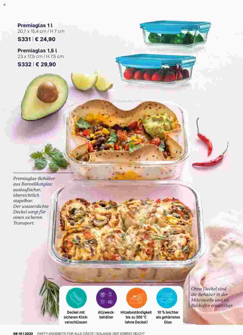 Tupperware Flugblatt (ab 07.08.2023) - Angebote und Prospekt - Seite 6