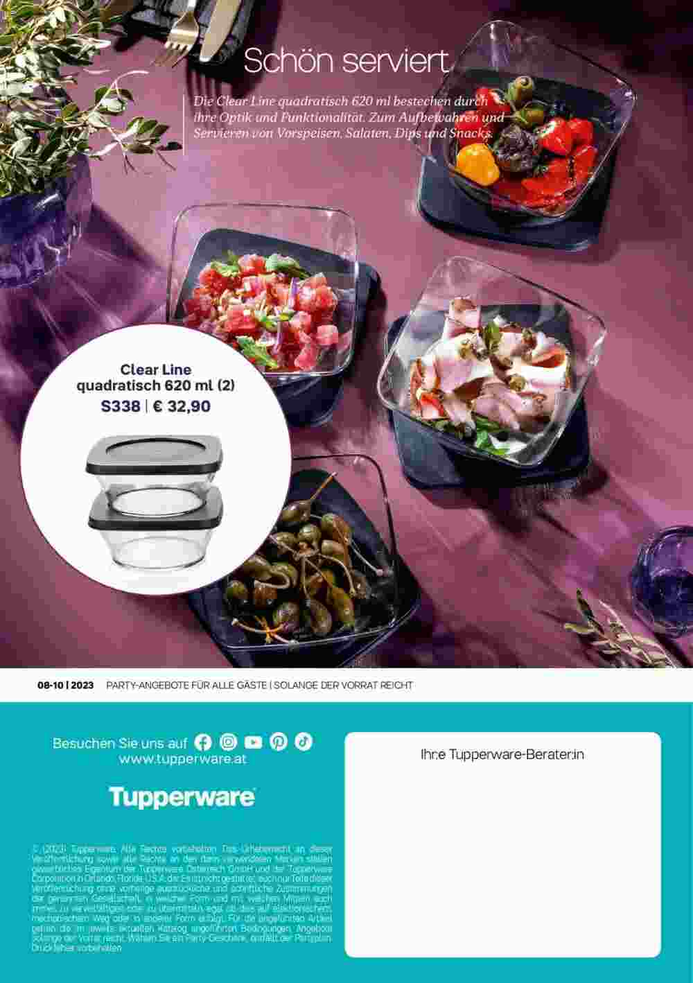 Tupperware Flugblatt (ab 07.08.2023) - Angebote und Prospekt - Seite 8