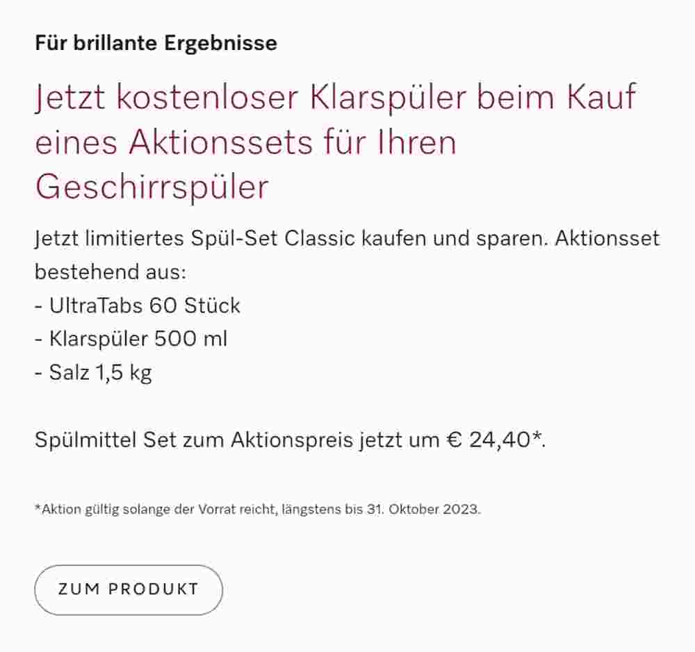 Miele Flugblatt (ab 08.08.2023) - Angebote und Prospekt - Seite 6