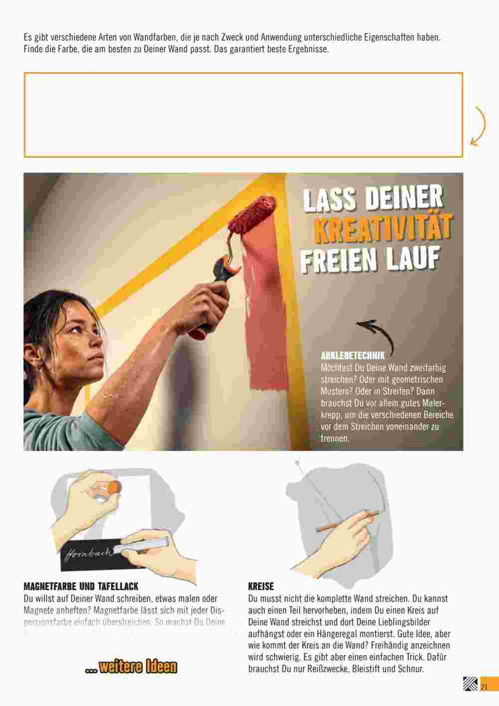 Hornbach Flugblatt (ab 14.08.2023) - Angebote und Prospekt - Seite 21