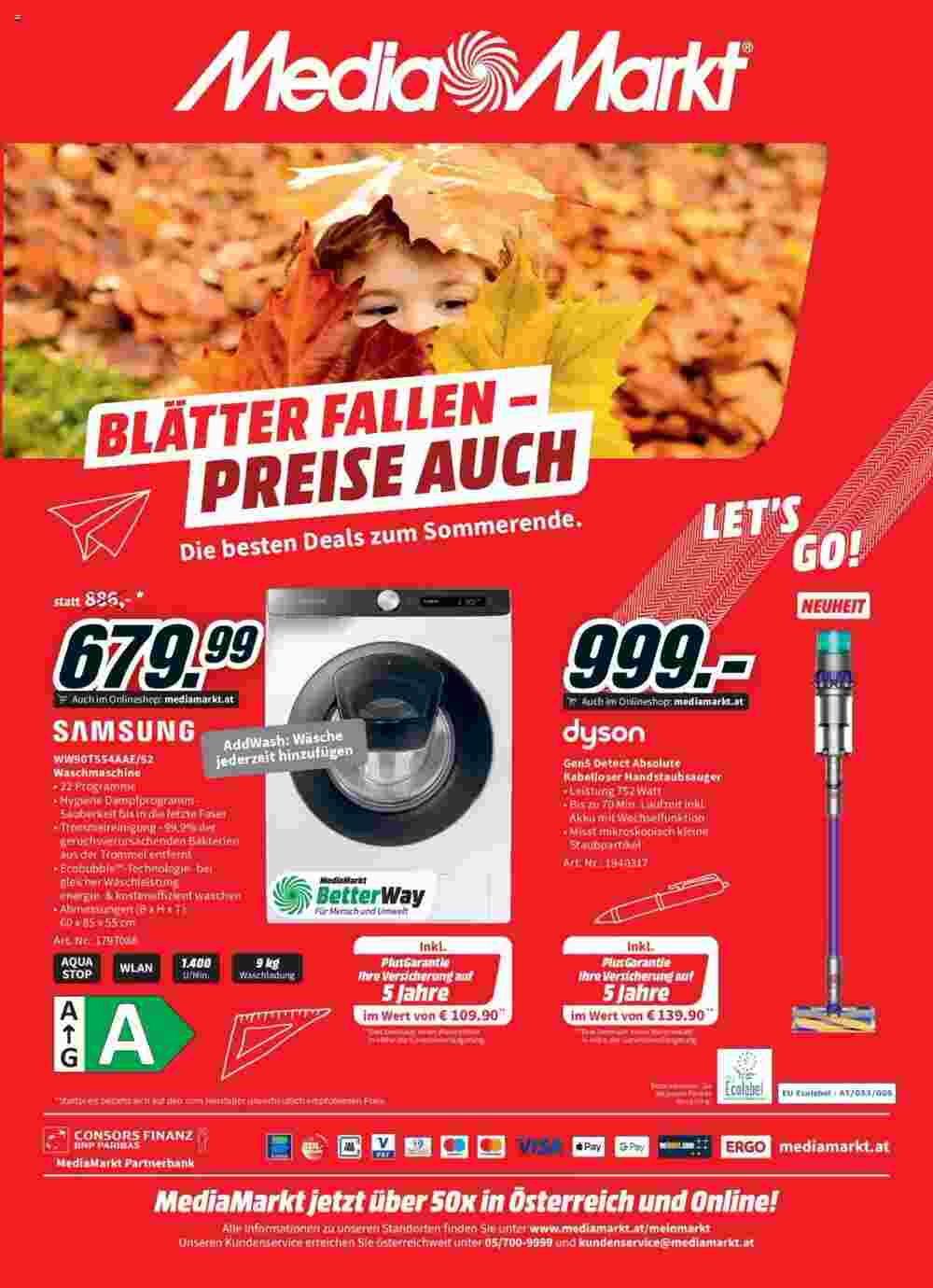 Media Markt Flugblatt (ab 27.08.2023) - Angebote und Prospekt - Seite 1