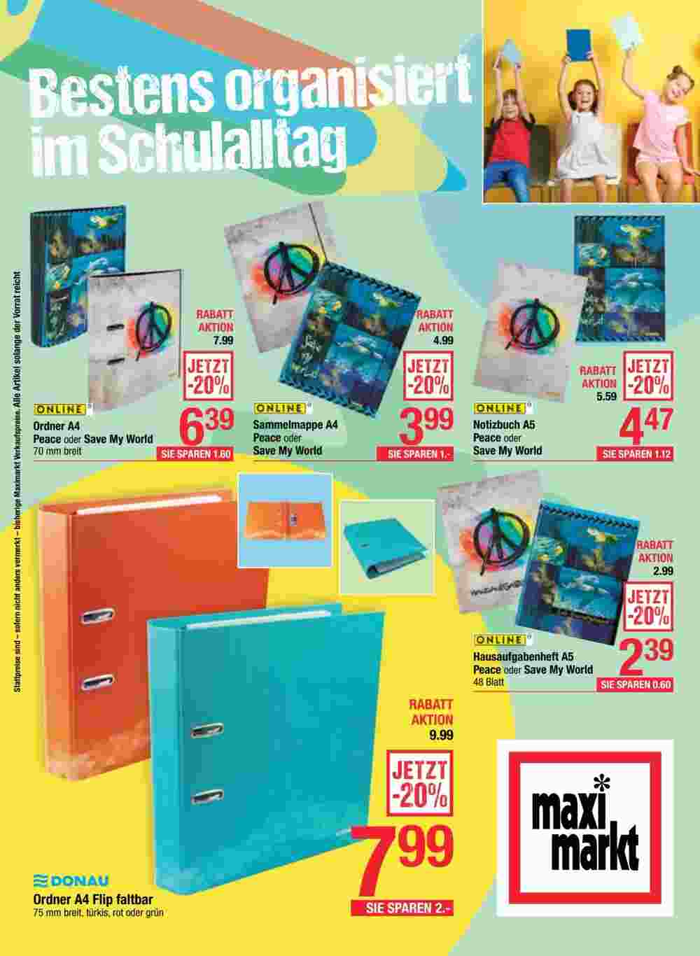 Maximarkt Flugblatt (ab 28.08.2023) - Angebote und Prospekt - Seite 24